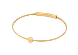 Thinking of You Armband Kugel goldfarben