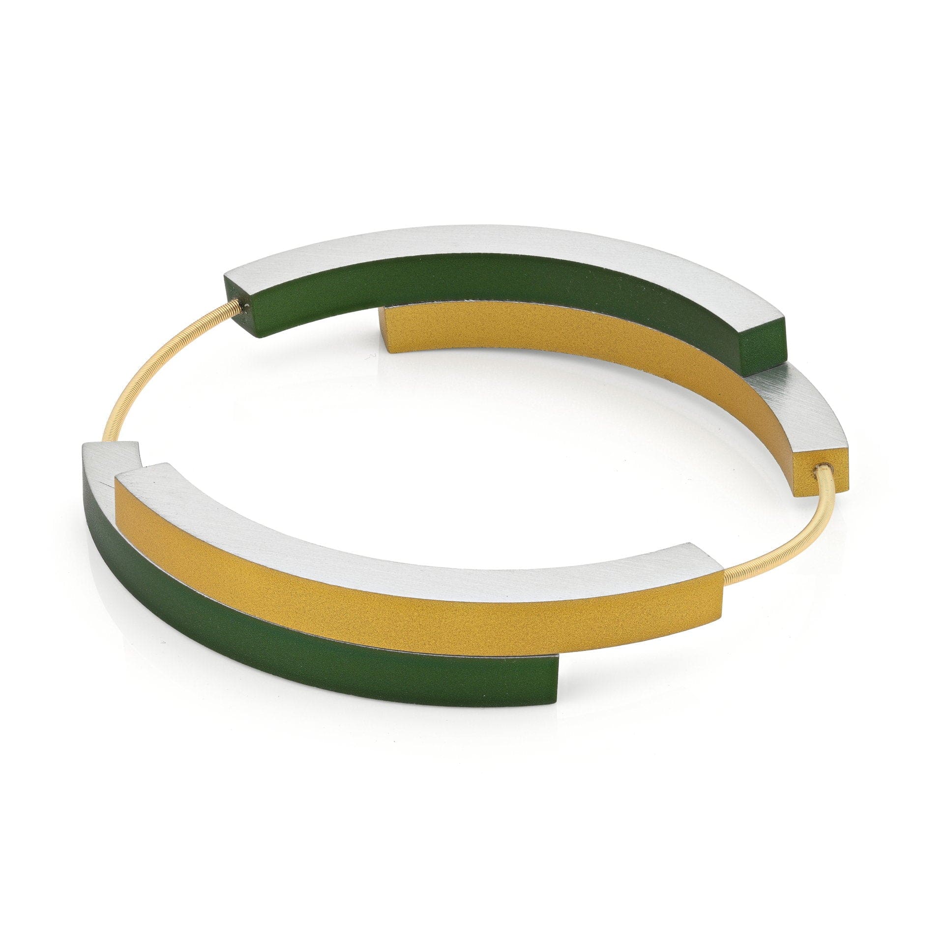 Armband BELLE Grün|Goldfarben | A32GRG