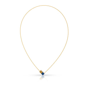 Halskette KAAT Blau | Goldfarben | CG205BG