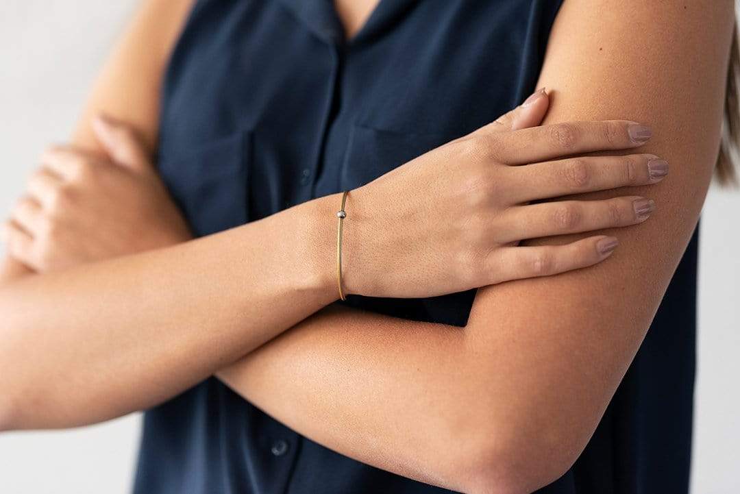 Thinking of You Armband in Goldfarbe