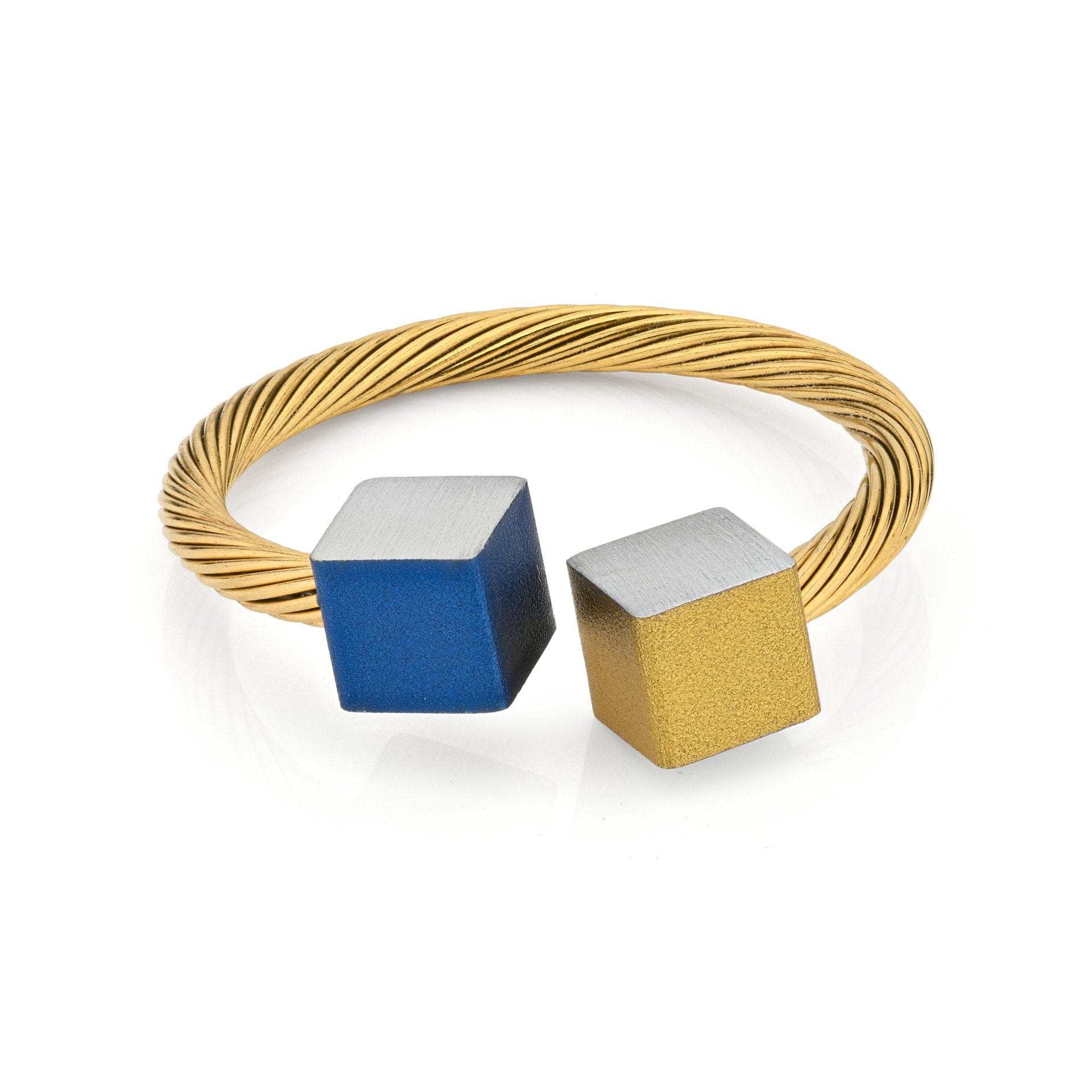 Ring KIKI Blau-Gold Farbe | RG4BG