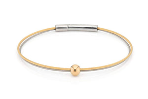 Ich denke an dich Armband Goldkügelchen